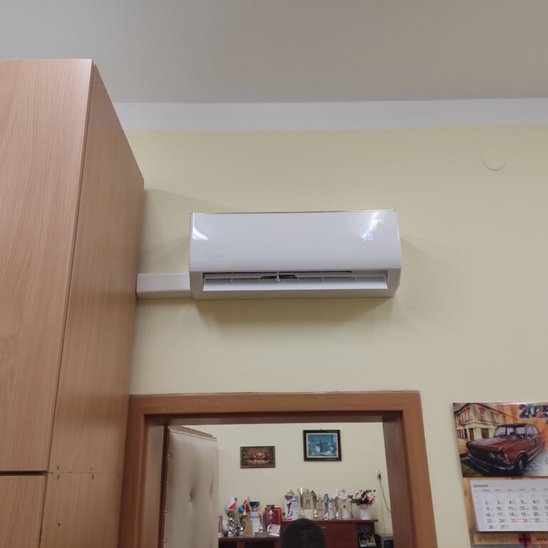 Montaż klimatyzacji wykonany z dbałością o każdy detal i estetykę wnętrza.